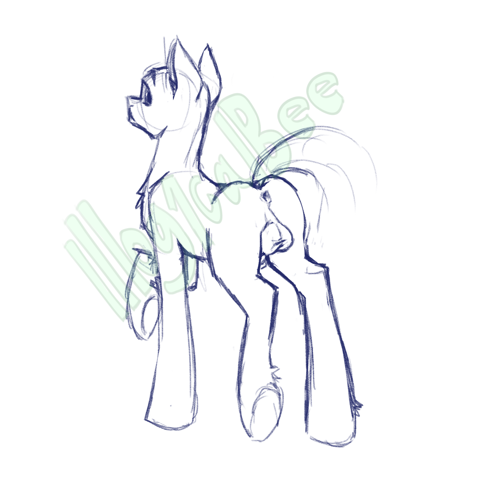 YCH PONY NSFW MALE POSING - YCH.art