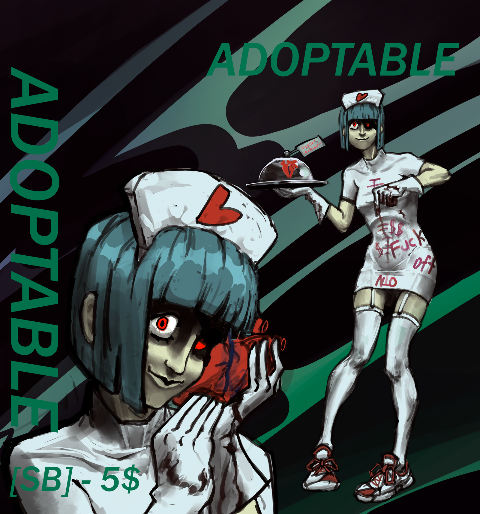 Nurse From Hell - YCH.art