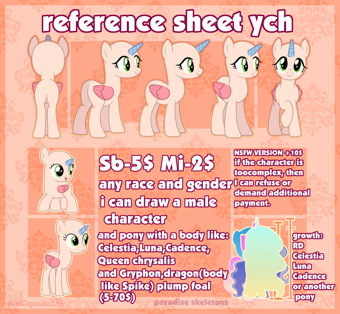 reference sheet YCH - YCH.art