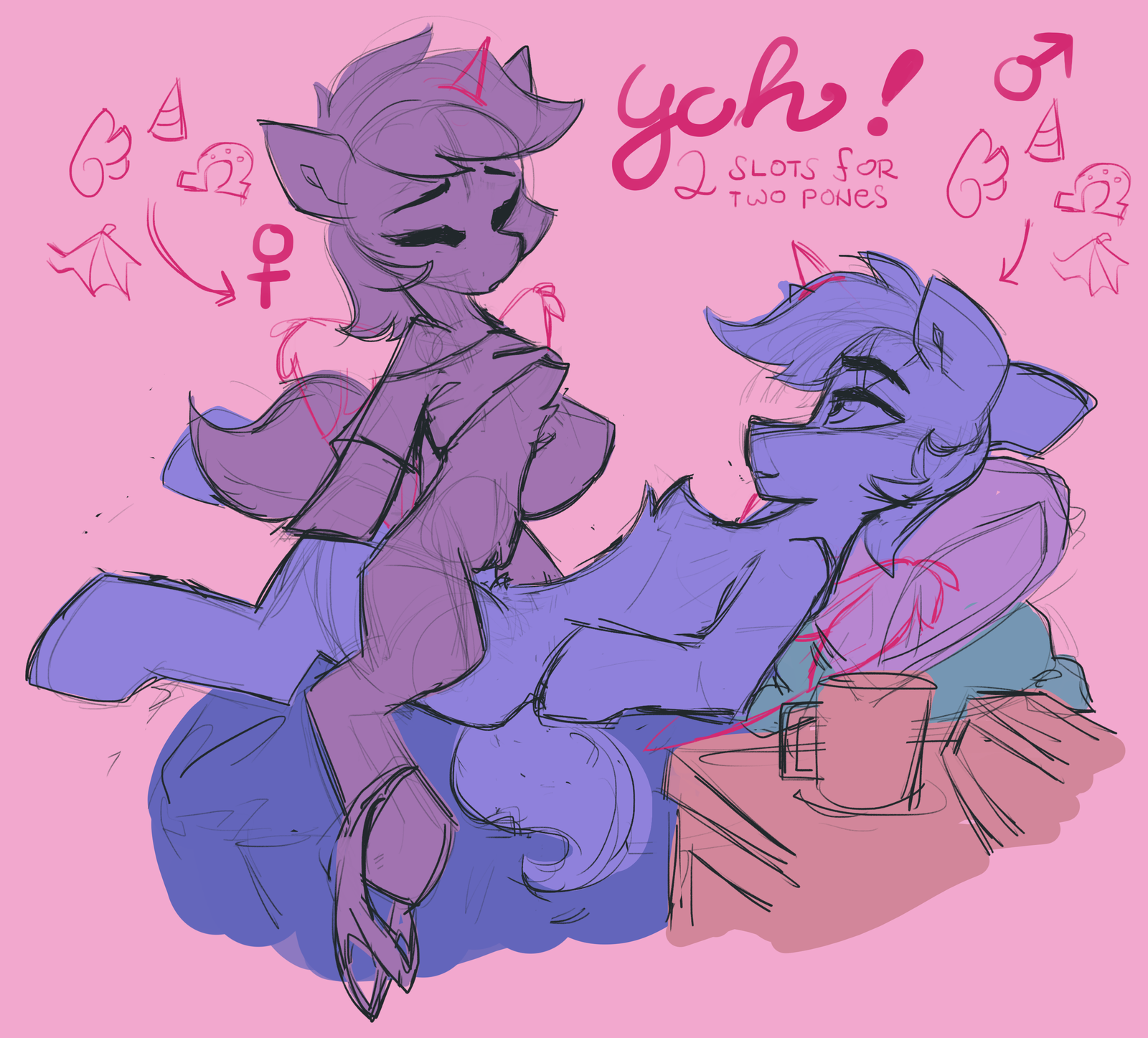 casual sex (pony) - YCH.art