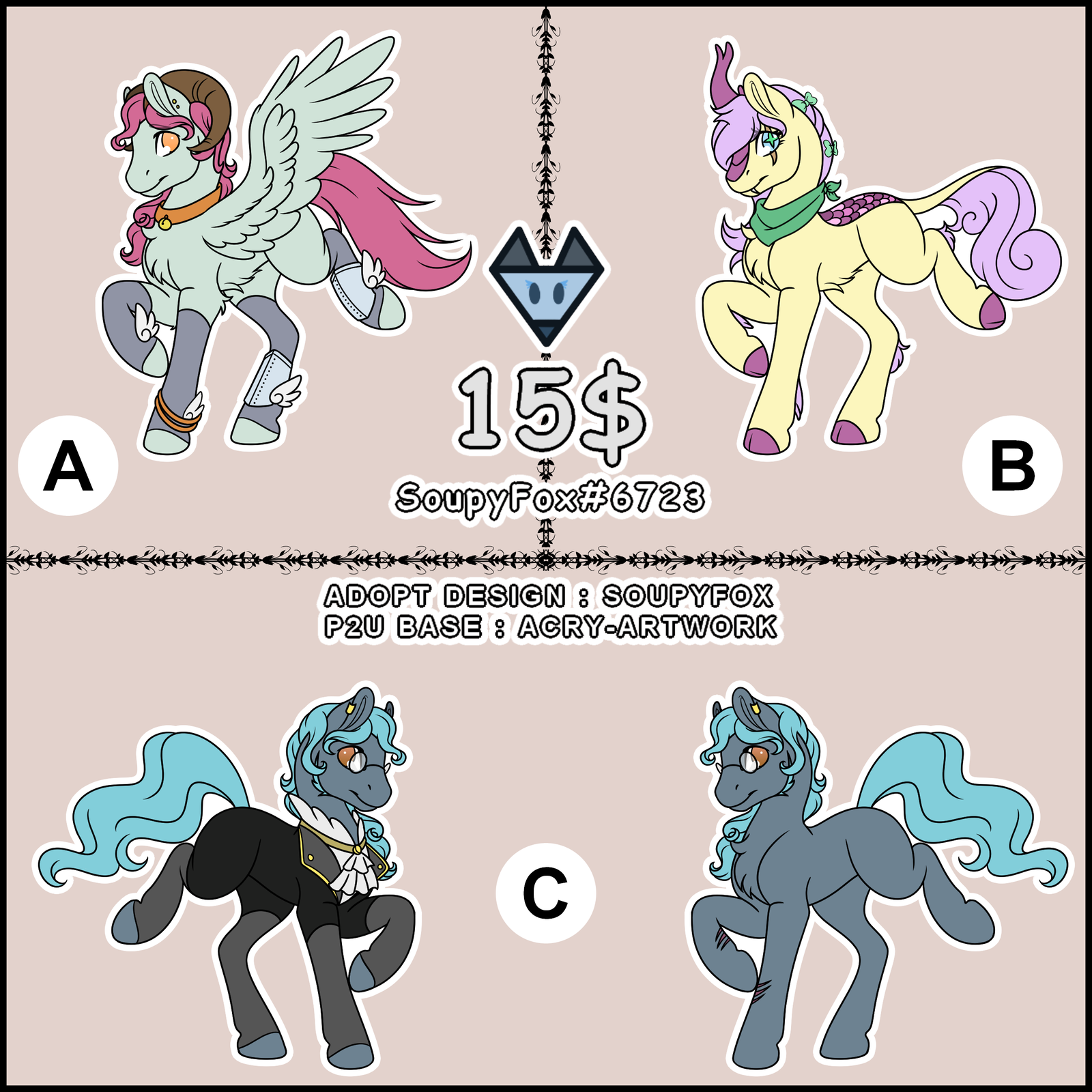 Pony Adopts - YCH.art