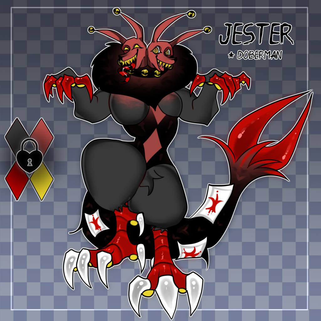 Spring Monster Jester 🃏JESTER MONSTER🃏 - YCH.art
