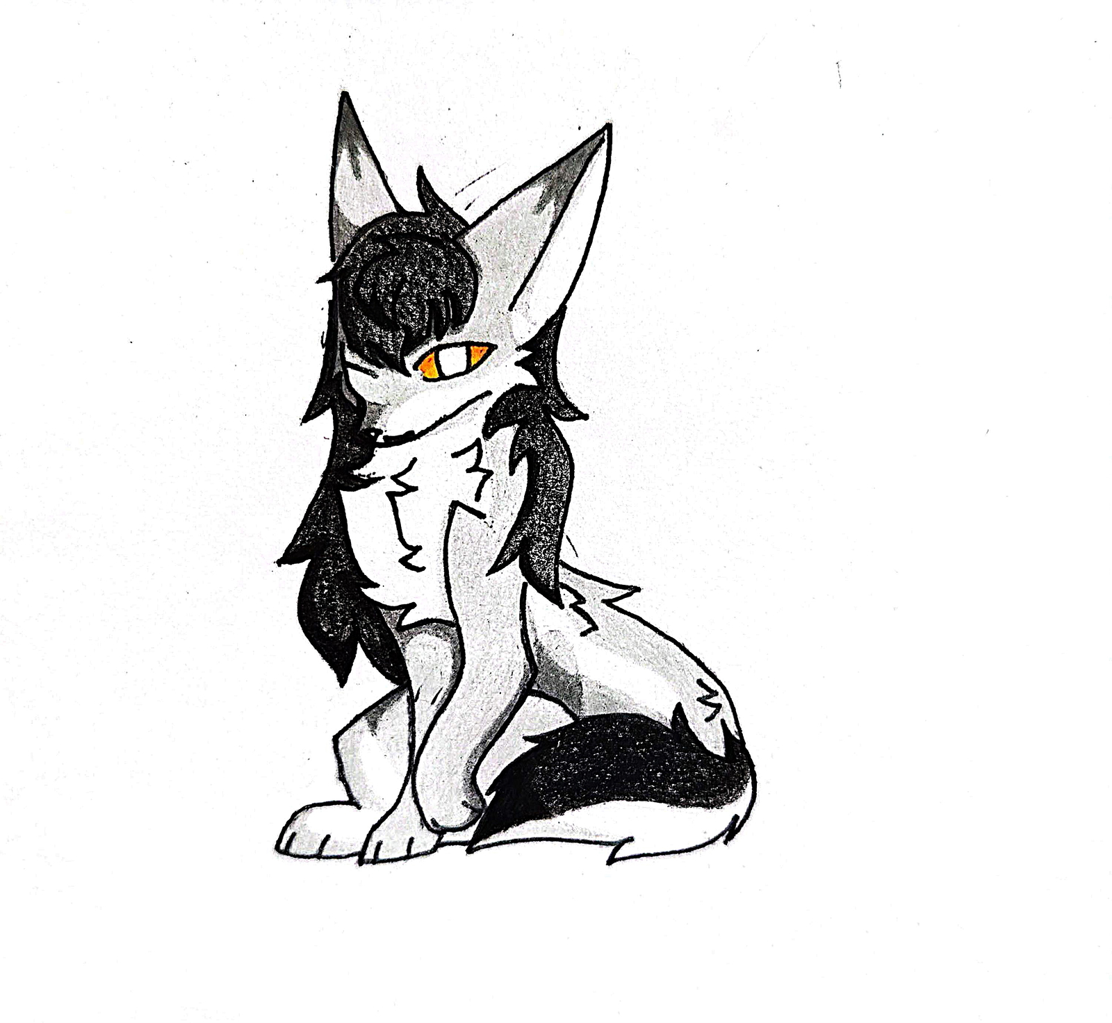 [Oily pencils]a cute canine ych - YCH.art
